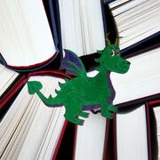 The Lady Book Dragon logo